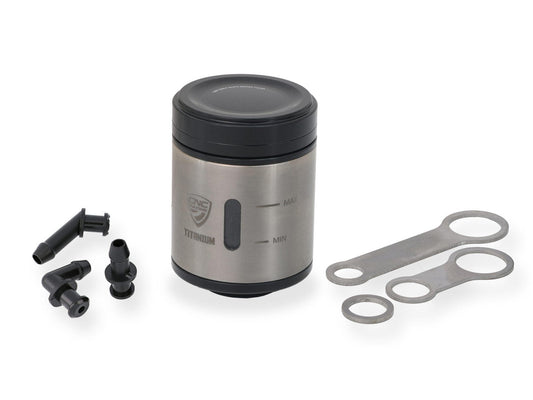 SE901 - CNC RACING Universal 25 ml Front Brake Fluid Tank (titanium) – Accessories in the Motoraider Motorcycle Aftermarket Accessories and Parts Online Shop
