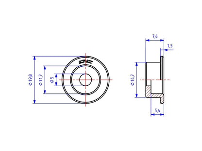 SF120 - CNC RACING Ducati Clutch Spring Retainers – Accessories in the Motoraider Motorcycle Aftermarket Accessories and Parts Online Shop
