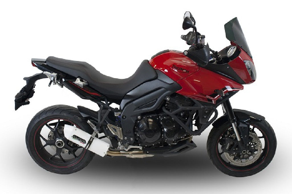GPR Triumph Tiger 1050 Sport (13/16) Slip-on Exhaust "Albus Ceramic" (EU homologated) – Accessories in the 2WheelsHero Motorcycle Aftermarket Accessories and Parts Online Shop