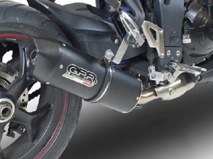 GPR Triumph Tiger 1050 Sport (2017 – ) Slip-on Exhaust "Furore Evo 4 Nero" (EU homologated) – Accessories in the 2WheelsHero Motorcycle Aftermarket Accessories and Parts Online Shop