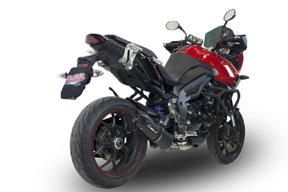 GPR Triumph Tiger 1050 Sport (2017 – ) Slip-on Exhaust "Furore Evo 4 Nero" (EU homologated) – Accessories in the 2WheelsHero Motorcycle Aftermarket Accessories and Parts Online Shop