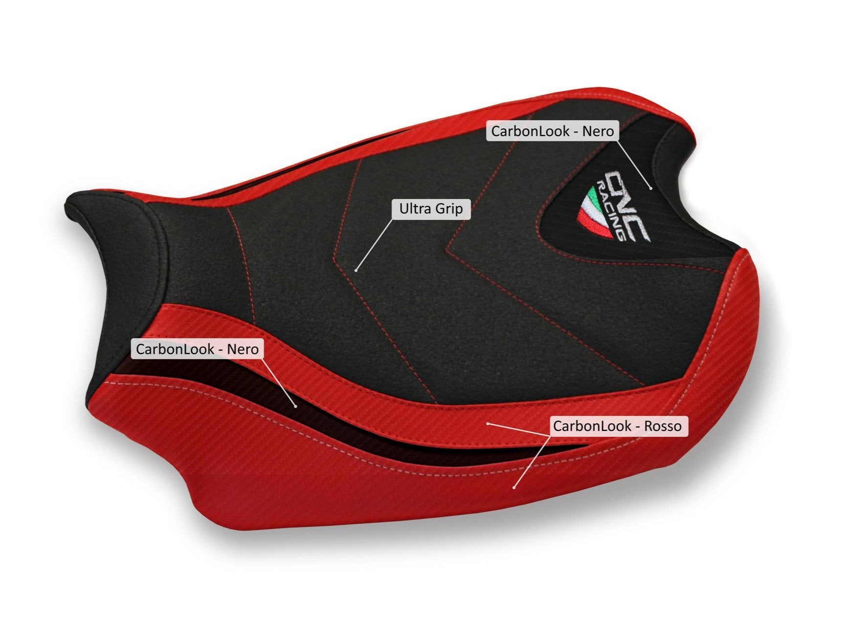 SLD02BR - CNC RACING Ducati Streetfighter V4 Ultragrip Seat Cover – Accessories in the Motoraider Motorcycle Aftermarket Accessories and Parts Online Shop