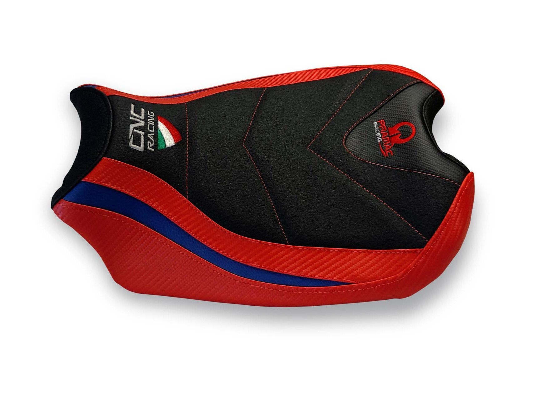 SLD02PR - CNC RACING Ducati Streetfighter V4 Ultragrip Seat Cover (Pramac edition) – Accessories in the Motoraider Motorcycle Aftermarket Accessories and Parts Online Shop