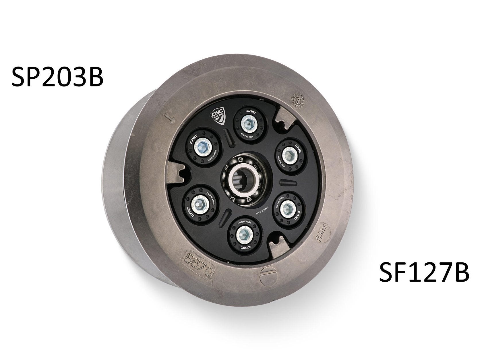 SP203 - CNC RACING Ducati Oil Bath Clutch Pressure Plate – Accessories in the Motoraider Motorcycle Aftermarket Accessories and Parts Online Shop