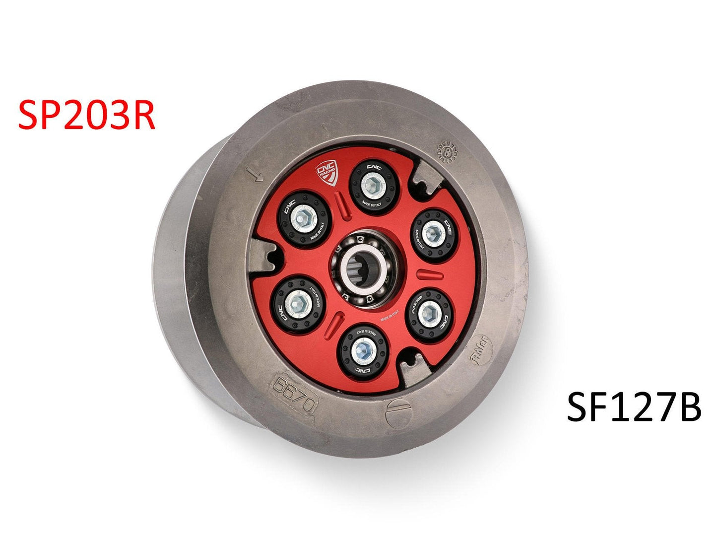 SP203 - CNC RACING Ducati Oil Bath Clutch Pressure Plate – Accessories in the Motoraider Motorcycle Aftermarket Accessories and Parts Online Shop