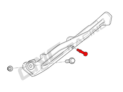 STA01 - CNC RACING Ducati Panigale V4 / Streetfighter V4 (18/24) Side Stand Pin – Accessories in the Motoraider Motorcycle Aftermarket Accessories and Parts Online Shop