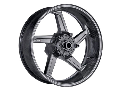 BST Aprilia RSV4 / Tuono V4 (2015+) Rear Carbon Wheel "STAR TEK" (6" x 17") – Accessories in the Motoraider Motorcycle Aftermarket Accessories and Parts Online Shop