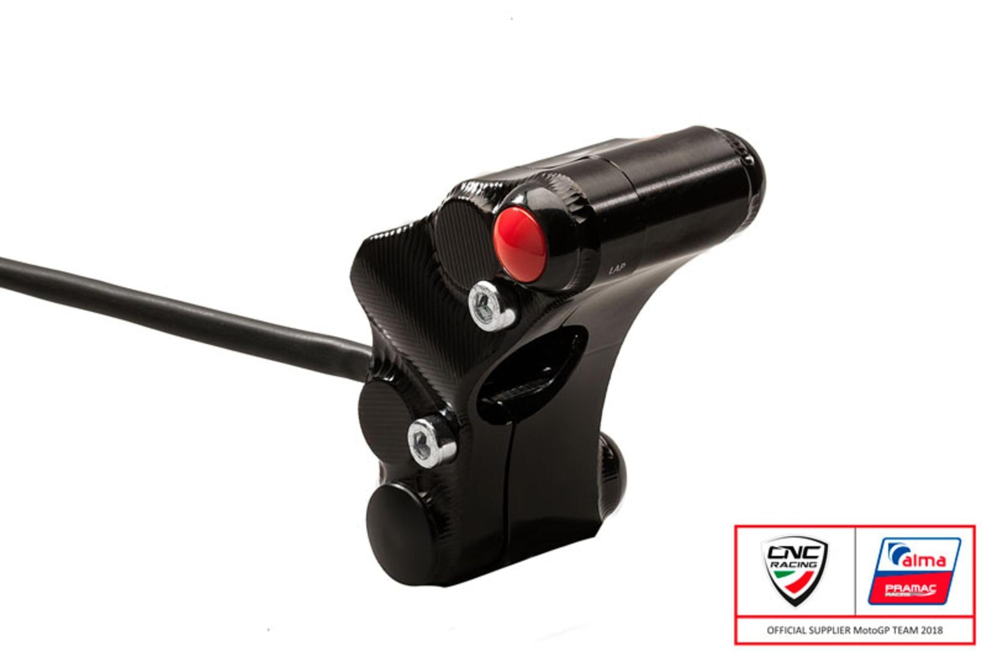 SWD02PR - CNC RACING Ducati 6 Buttons Left Handlebar Switch (racing; Pramac edition) – Accessories in the Motoraider Motorcycle Aftermarket Accessories and Parts Online Shop