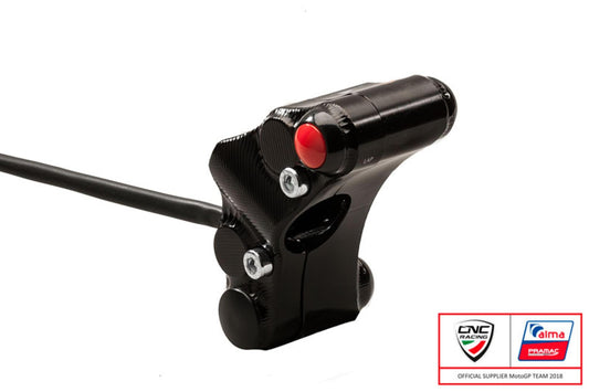 SWD02PR - CNC RACING Ducati 6 Buttons Left Handlebar Switch (racing; Pramac edition) – Accessories in the Motoraider Motorcycle Aftermarket Accessories and Parts Online Shop