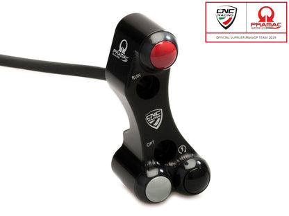 SWD05PR - CNC RACING Ducati Right Handlebar Switch (for OEM and RCS Brembo; Pramac edition) – Accessories in the Motoraider Motorcycle Aftermarket Accessories and Parts Online Shop