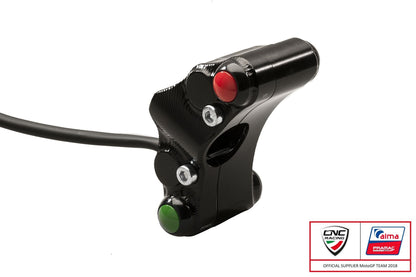 SWD08PR - CNC RACING Ducati Superbike 1098/1198/848 7 Buttons Left Handlebar Switch (street; Pramac edition) – Accessories in the Motoraider Motorcycle Aftermarket Accessories and Parts Online Shop