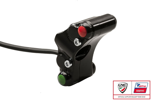 SWD08PR - CNC RACING Ducati Superbike 1098/1198/848 7 Buttons Left Handlebar Switch (street; Pramac edition) – Accessories in the Motoraider Motorcycle Aftermarket Accessories and Parts Online Shop