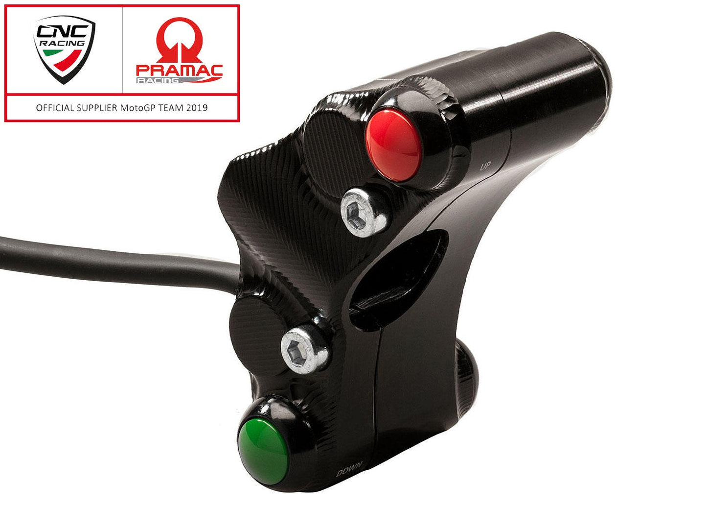 SWD08PR - CNC RACING Ducati Superbike 1098/1198/848 7 Buttons Left Handlebar Switch (street; Pramac edition) – Accessories in the Motoraider Motorcycle Aftermarket Accessories and Parts Online Shop