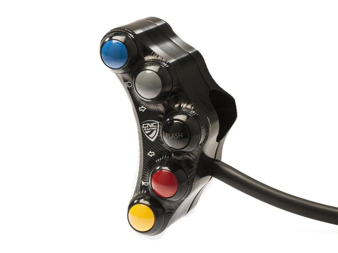 SWD08 - CNC RACING Ducati Superbike 1098/1198/848 7 Buttons Left Handlebar Switch (street) – Accessories in the Motoraider Motorcycle Aftermarket Accessories and Parts Online Shop