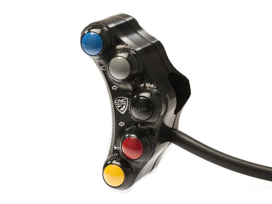 SWD08 - CNC RACING Ducati Superbike 1098/1198/848 7 Buttons Left Handlebar Switch (street) – Accessories in the Motoraider Motorcycle Aftermarket Accessories and Parts Online Shop