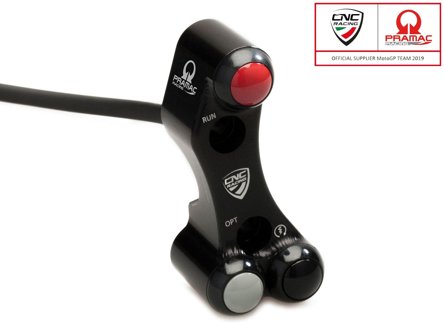SWD09PR - CNC RACING Ducati Superbike 1098/1198/848 Right Handlebar Switch (for OEM and RCS Brembo; Pramac edition) – Accessories in the Motoraider Motorcycle Aftermarket Accessories and Parts Online Shop