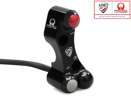 SWD10PR - CNC RACING Ducati 1098/1198/848 Right Handlebar Switch (for Brembo billet CNC and forged; Pramac edition) – Accessories in the Motoraider Motorcycle Aftermarket Accessories and Parts Online Shop
