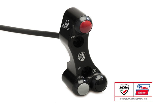 SWD14PR - CNC RACING Ducati Panigale V4 (18/24) Right Handlebar Switch (for OEM & RCS Brembo; Pramac edition) – Accessories in the Motoraider Motorcycle Aftermarket Accessories and Parts Online Shop