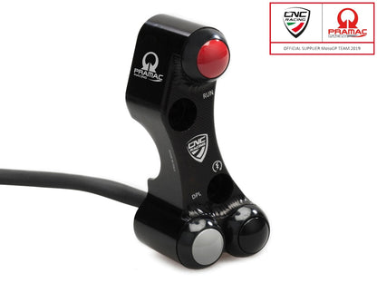 SWD15PR - CNC RACING Ducati Panigale V4 (18/24) Right Handlebar Switch (for Brembo billet CNC and forged; Pramac edition) – Accessories in the Motoraider Motorcycle Aftermarket Accessories and Parts Online Shop
