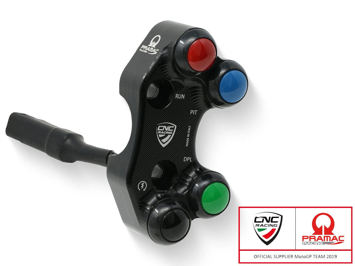 SWD17PR - CNC RACING Ducati Panigale V4R (19/21) Right Handlebar Switch (for Brembo billet CNC and forged; Pramac edition) – Accessories in the Motoraider Motorcycle Aftermarket Accessories and Parts Online Shop