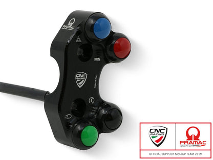 SWD19PR - CNC RACING Ducati Right Handlebar Switch (for OEM and RCS Brembo; Pramac edition) – Accessories in the Motoraider Motorcycle Aftermarket Accessories and Parts Online Shop