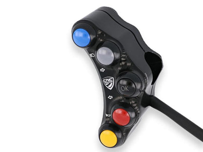 SWM01 - CNC RACING MV Agusta 6 Buttons Left Handlebar Switch (street edition) – Accessories in the Motoraider Motorcycle Aftermarket Accessories and Parts Online Shop