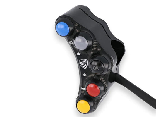 SWM01 - CNC RACING MV Agusta 6 Buttons Left Handlebar Switch (street edition) – Accessories in the Motoraider Motorcycle Aftermarket Accessories and Parts Online Shop