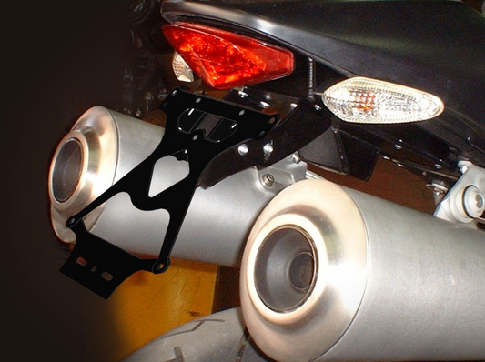 PRT01 - DUCABIKE Ducati Monster 1100/796/696 Adjustable License Plate Holder – Accessories in the Motoraider Motorcycle Aftermarket Accessories and Parts Online Shop