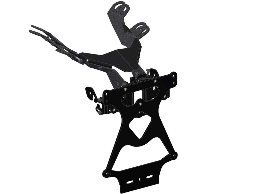 PRT05 - DUCABIKE Ducati Monster 1200 (14/16) Adjustable License Plate Holder (short) – Accessories in the Motoraider Motorcycle Aftermarket Accessories and Parts Online Shop