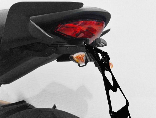 PRT07 - DUCABIKE Ducati Monster 821 (14/17) Adjustable License Plate Holder (short) – Accessories in the Motoraider Motorcycle Aftermarket Accessories and Parts Online Shop