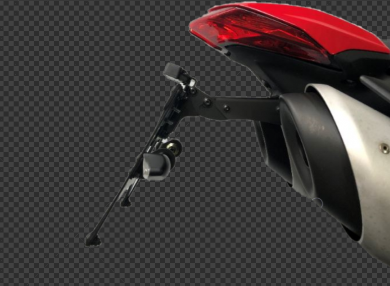 PRT13 - DUCABIKE Ducati Hypermotard 950 Adjustable License Plate Holder – Accessories in the Motoraider Motorcycle Aftermarket Accessories and Parts Online Shop