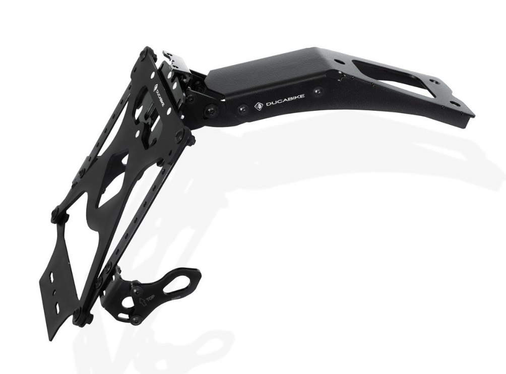 PRT13 - DUCABIKE Ducati Hypermotard 950 Adjustable License Plate Holder – Accessories in the Motoraider Motorcycle Aftermarket Accessories and Parts Online Shop