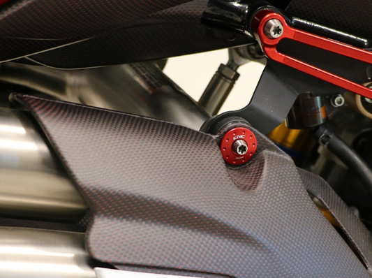 KV452 - CNC RACING MV Agusta Brutale 1000 RR Exhaust Silencer Bracket Collar Screw – Accessories in the Motoraider Motorcycle Aftermarket Accessories and Parts Online Shop