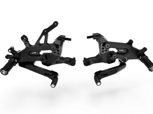 PRSFV401 - DUCABIKE Ducati Streetfighter V4 (2020+) Adjustable Rearset – Accessories in the Motoraider Motorcycle Aftermarket Accessories and Parts Online Shop