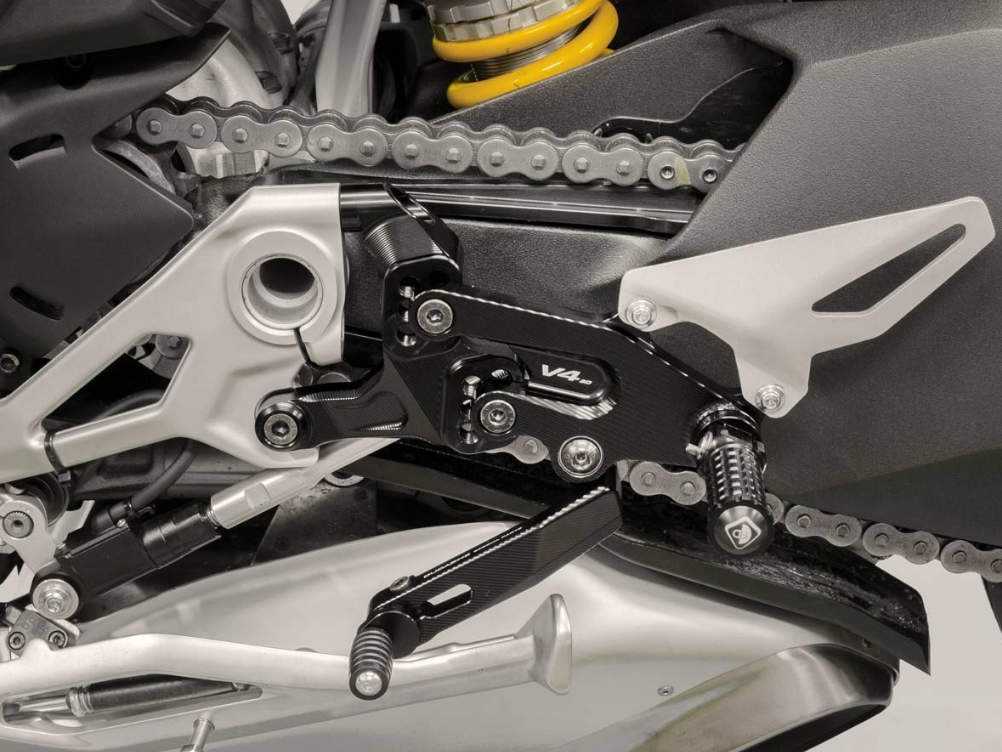 PRSFV401 - DUCABIKE Ducati Streetfighter V4 (2020+) Adjustable Rearset – Accessories in the Motoraider Motorcycle Aftermarket Accessories and Parts Online Shop