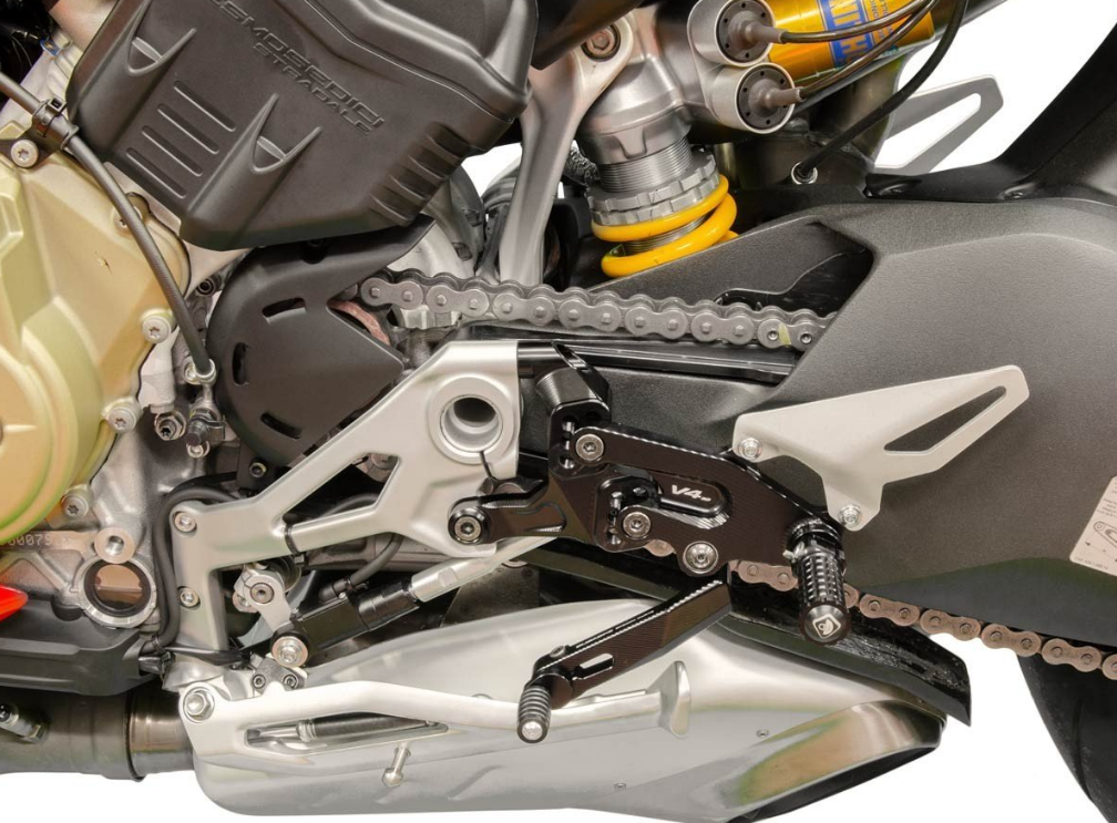 PRSFV401 - DUCABIKE Ducati Streetfighter V4 (2020+) Adjustable Rearset – Accessories in the Motoraider Motorcycle Aftermarket Accessories and Parts Online Shop