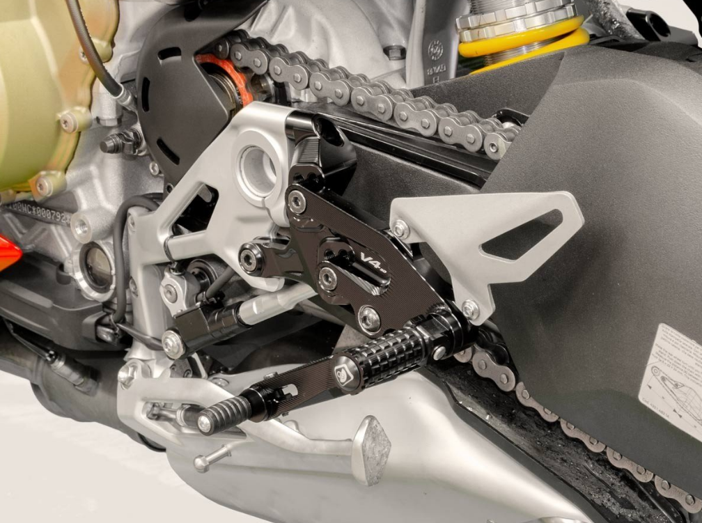 PRSFV401 - DUCABIKE Ducati Streetfighter V4 (2020+) Adjustable Rearset – Accessories in the Motoraider Motorcycle Aftermarket Accessories and Parts Online Shop