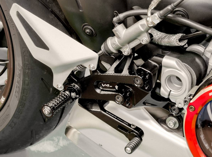 PRSFV401 - DUCABIKE Ducati Streetfighter V4 (2020+) Adjustable Rearset – Accessories in the Motoraider Motorcycle Aftermarket Accessories and Parts Online Shop