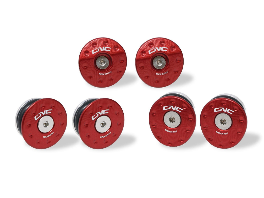 TT358 - CNC RACING MV Agusta Brutale 1000 RR Front Frame Plugs – Accessories in the Motoraider Motorcycle Aftermarket Accessories and Parts Online Shop