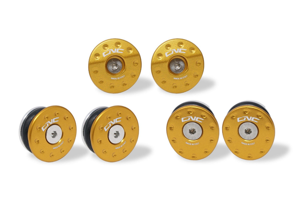 TT358 - CNC RACING MV Agusta Brutale 1000 RR Front Frame Plugs – Accessories in the Motoraider Motorcycle Aftermarket Accessories and Parts Online Shop