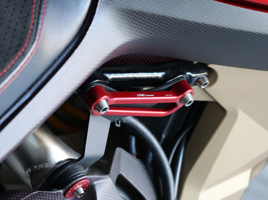 PET51 - CNC RACING MV Agusta Brutale 1000 RR Rear Footrest Removal Plates – Accessories in the Motoraider Motorcycle Aftermarket Accessories and Parts Online Shop