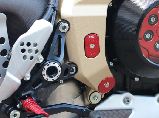 TT362 - CNC RACING MV Agusta Brutale 1000 RR Frame Plugs – Accessories in the Motoraider Motorcycle Aftermarket Accessories and Parts Online Shop