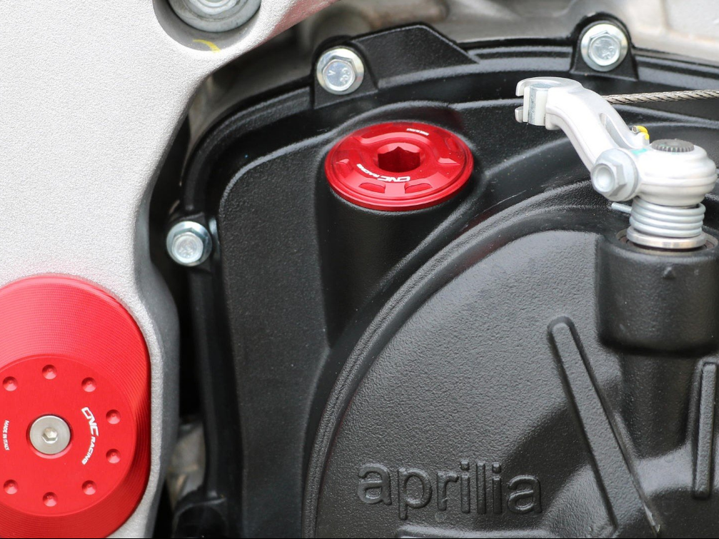 TA202 - CNC RACING Aprilia RSV4 / Tuono V4 (2009+) Oil Filler Cap "Gear" (M25x1,5) – Accessories in the Motoraider Motorcycle Aftermarket Accessories and Parts Online Shop