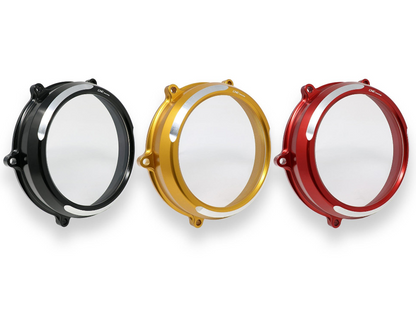 CA210S - CNC RACING Ducati Streetfighter V4 Clear Clutch Cover (bi-color) + Conversion Kit – Accessories in the Motoraider Motorcycle Aftermarket Accessories and Parts Online Shop