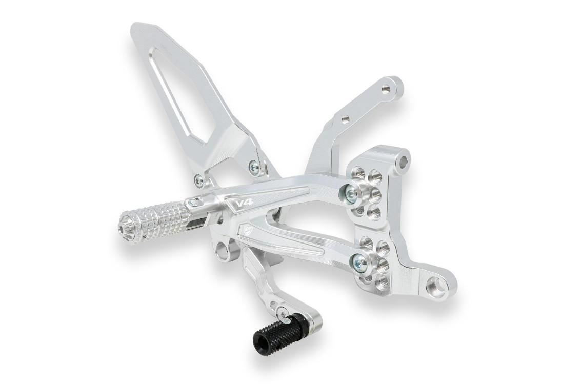 PE409 - CNC RACING Ducati Streetfighter V4 Adjustable Rearset – Accessories in the Motoraider Motorcycle Aftermarket Accessories and Parts Online Shop