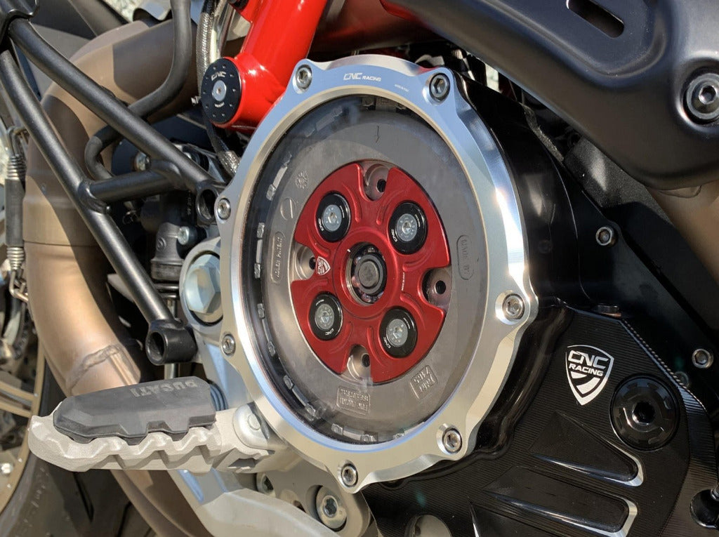 SF128 - CNC RACING Ducati Diavel 1200 / Hypermotard 950 Clutch Spring Retainers – Accessories in the Motoraider Motorcycle Aftermarket Accessories and Parts Online Shop