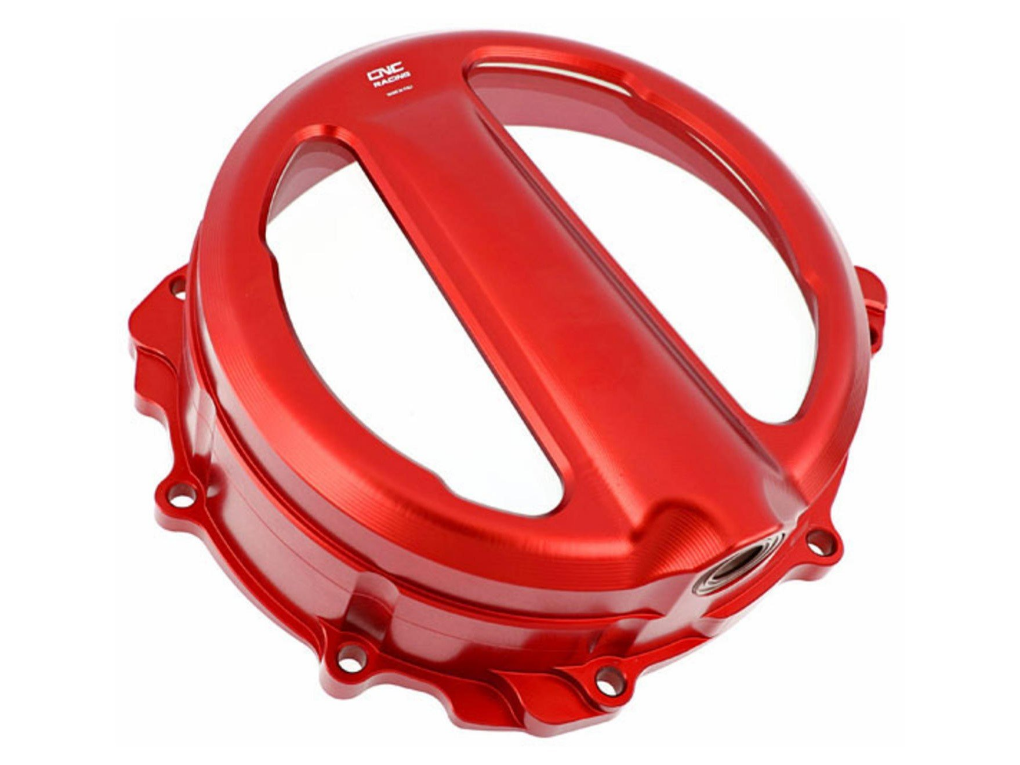 CA301 - CNC RACING MV Agusta Oil Bath Clear Clutch Cover (cable control) – Accessories in the Motoraider Motorcycle Aftermarket Accessories and Parts Online Shop