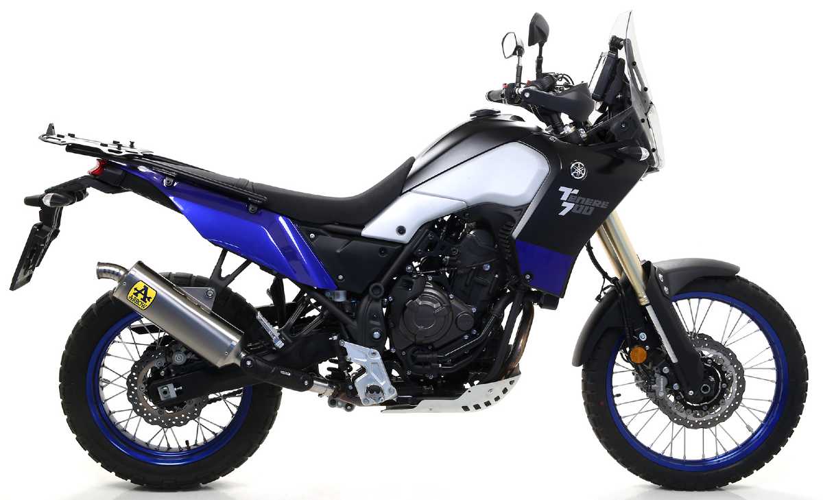 ARROW 72626AO Yamaha Tenere 700 (2019+) Aluminum Slip-on Exhaust "Indy Race" – Accessories in the 2WheelsHero Motorcycle Aftermarket Accessories and Parts Online Shop
