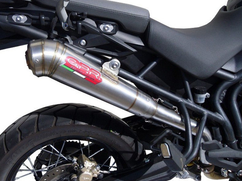 GPR Triumph Tiger 800 (2018 – ) Slip-on Exhaust "Powercone Evo" (EU homologated) – Accessories in the 2WheelsHero Motorcycle Aftermarket Accessories and Parts Online Shop