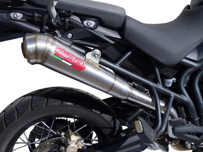 GPR Triumph Tiger 800 (2018 – ) Slip-on Exhaust "Powercone Evo" (EU homologated) – Accessories in the 2WheelsHero Motorcycle Aftermarket Accessories and Parts Online Shop